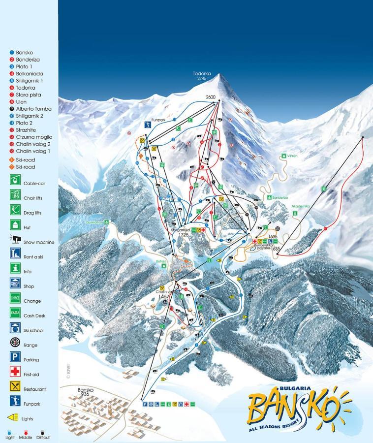 Aspen Ski And Golf Resort バンスコ エクステリア 写真
